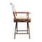 Whitecap Newport Director's Chair with Cream Cushion Seat 61043 - alternate 4